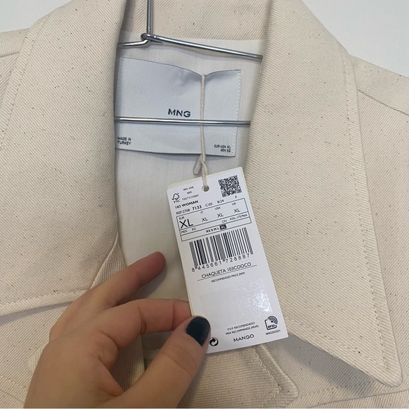 MANGO OVERSIZED JACKET - Picture 8 of 14